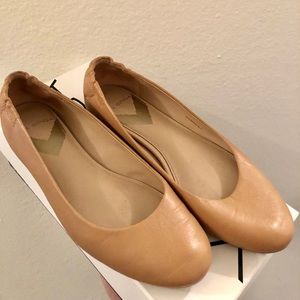Via Spiga Jaden Ballet Shoes Tan 6.5